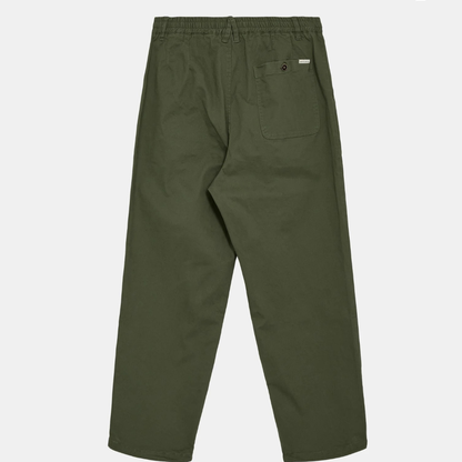 ANERKJENDT || AKJAKOB FATIQUE COTTON PANTS OLIVINE