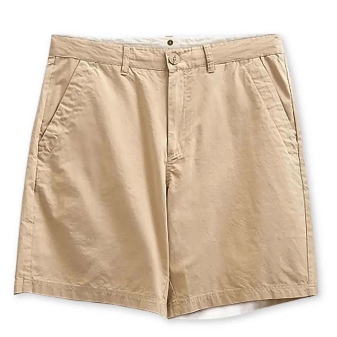 ANERKJENDT || AKJAN COTTON POPLIN SHORTS INCENSE