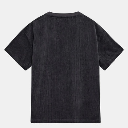ANERKJENDT || AKVILLADS CORDUROY TEE INDIAN TEAL