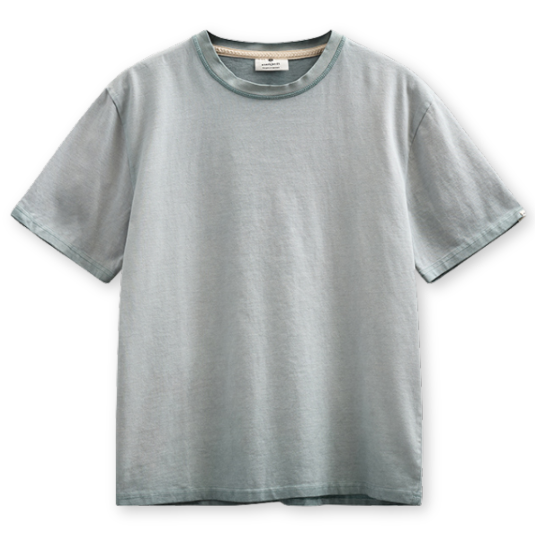 ANERKJENDT || AKVILLADS WASHED TEE LIGHT BLUE