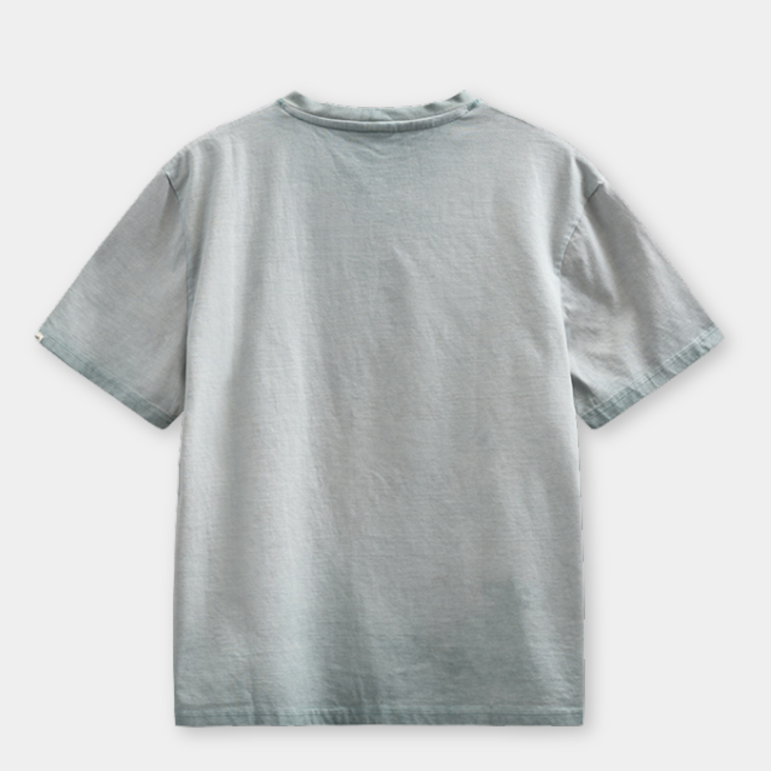 ANERKJENDT || AKVILLADS WASHED TEE LIGHT BLUE