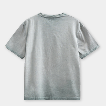 ANERKJENDT || AKVILLADS WASHED TEE LIGHT BLUE