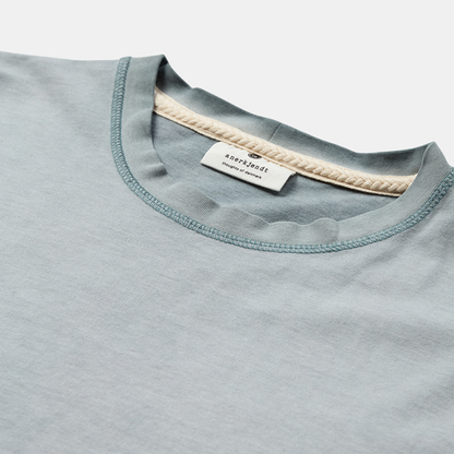 ANERKJENDT || AKVILLADS WASHED TEE LIGHT BLUE
