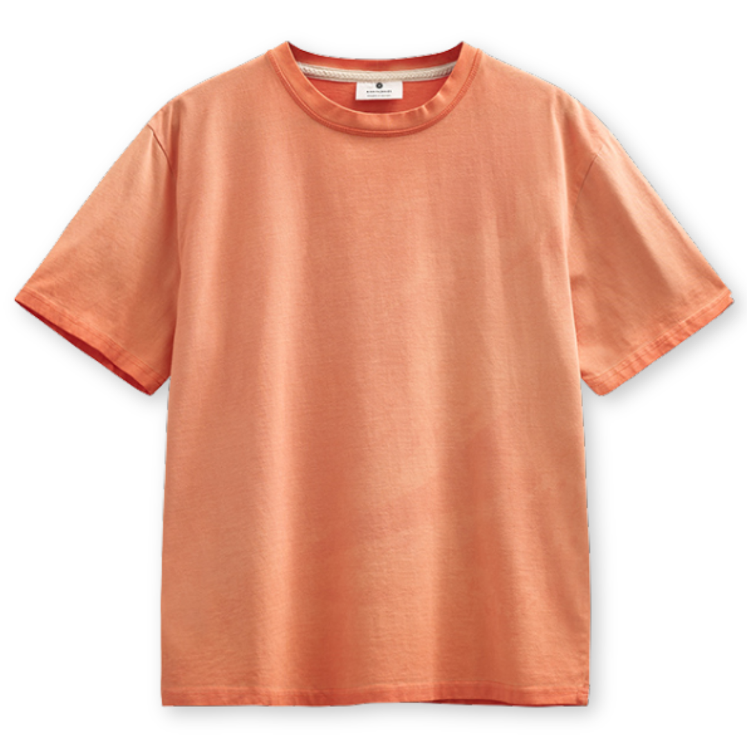 ANERKJENDT || AKVILLADS WASHED TEE ORANGE TIGER