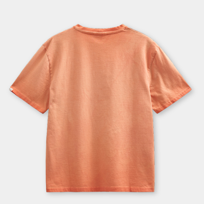 ANERKJENDT || AKVILLADS WASHED TEE ORANGE TIGER