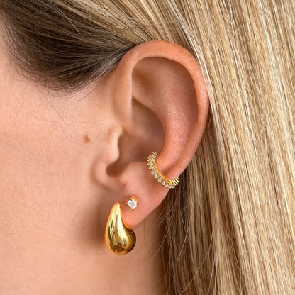 BRANDLINGER || OHRRINGE MILANO GOLD