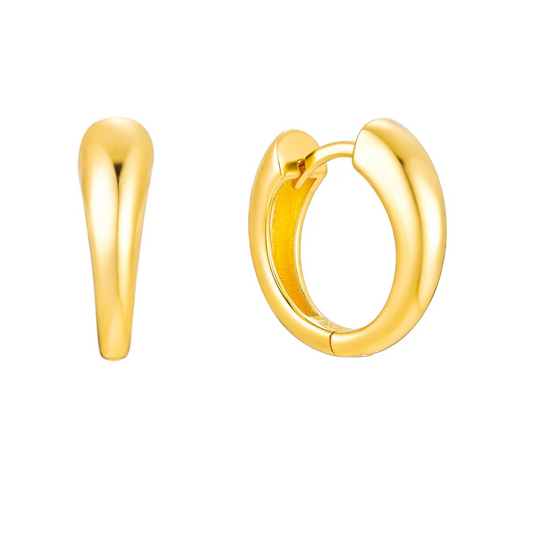 BRANDLINGER || OHRRINGE TAORMINA (KLEIN) GOLD