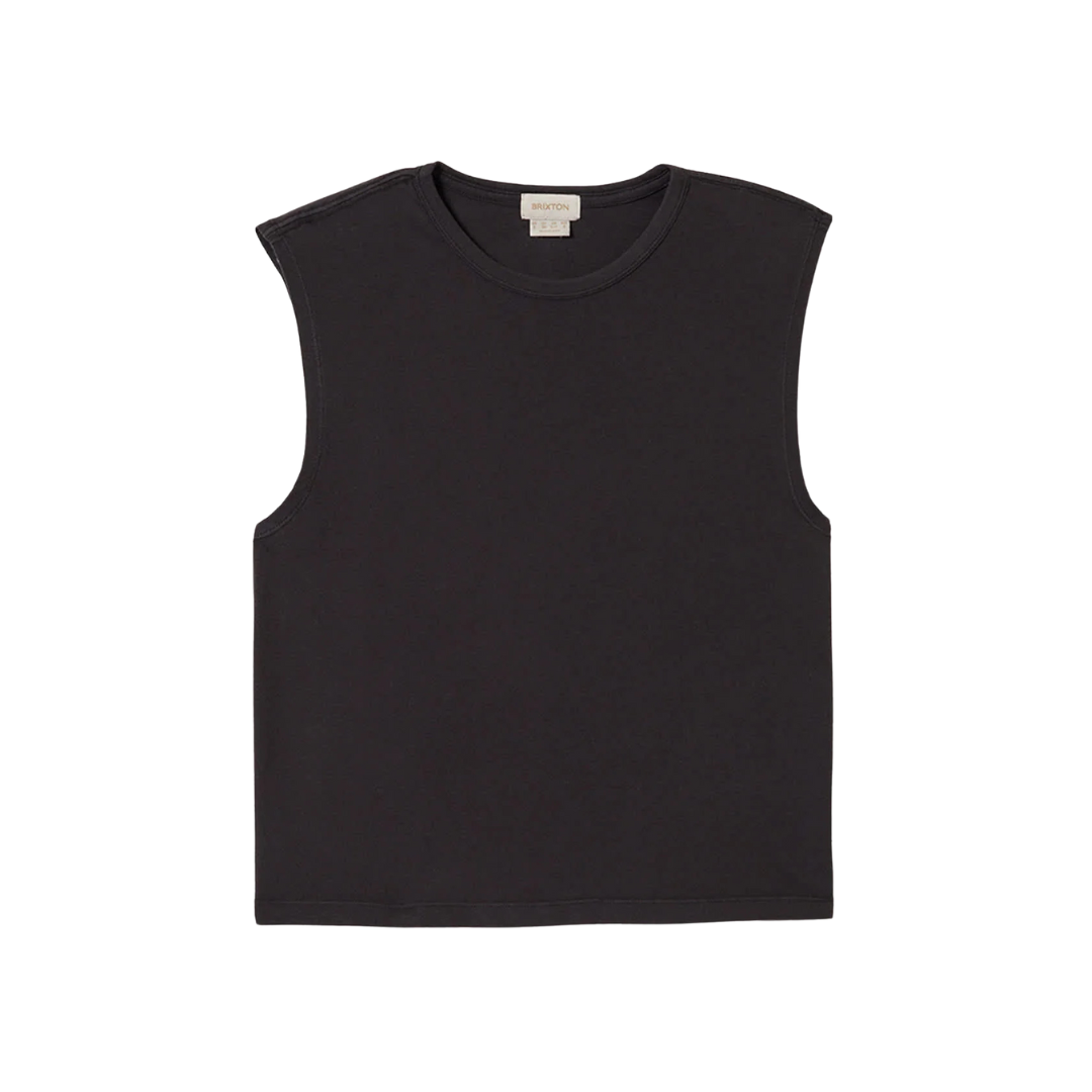 BRIXTON || CAREFREE ORGANIC MUSCLE TAN BLACK