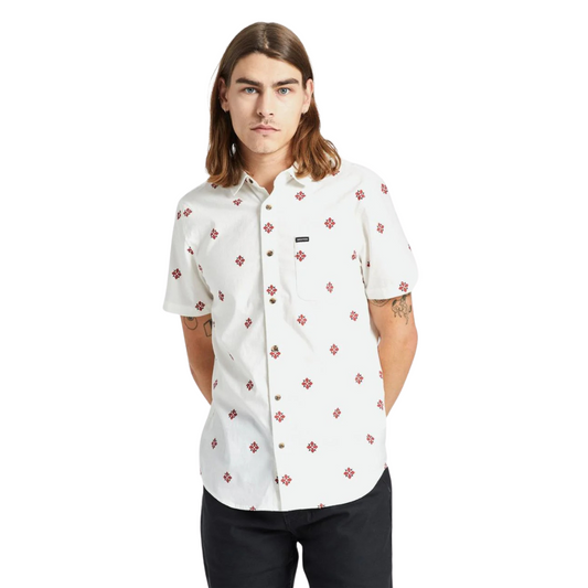 BRIXTON || CHARTER PRINT OFF WHITE BANDANA FLORAL