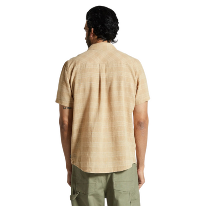 BRIXTON || MEMPHIS LINEN BLEND SAND/OFF WHITE