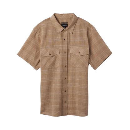 BRIXTON || MEMPHIS LINEN BLEND SAND/OFF WHITE