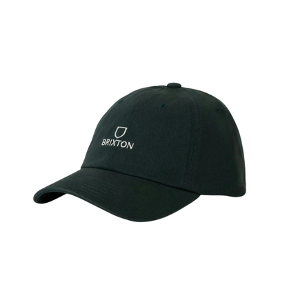 BRIXTON || ALPHA LP CAP DEEP FOREST RINSE