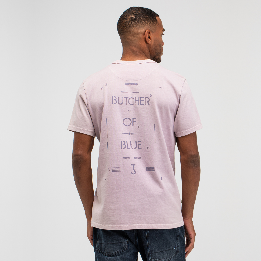 BUTCHER OF BLUE || ARMY STENCIL TEE LT. VIOLET PURPLE