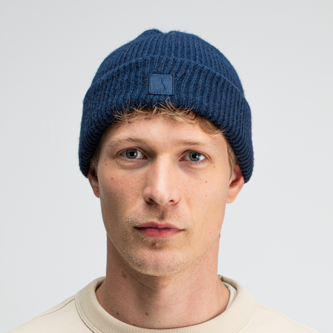 BUTCHER OF BLUE || ARMY WOOL HOOK BEANIE ALASKA BLUE