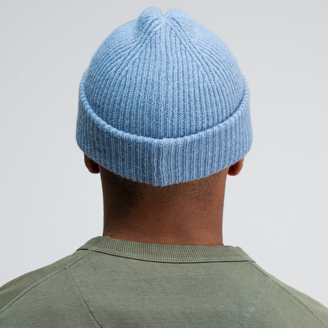 BUTCHER OF BLUE || ARMY WOOL HOOK BEANIE HORIZON BLUE