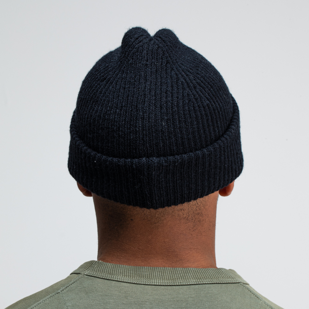 BUTCHER OF BLUE || ARMY WOOL HOOK BEANIE MONTEGO BLACK