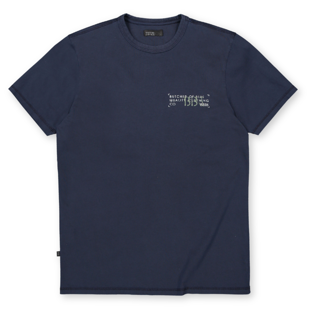 BUTCHER OF BLUE || CLASSIC BOX TEE ALASKA BLUE