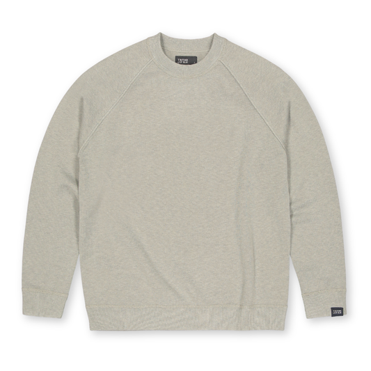 BUTCHER OF BLUE || CLIFDEN SWEAT CREW GRANITE GREEN