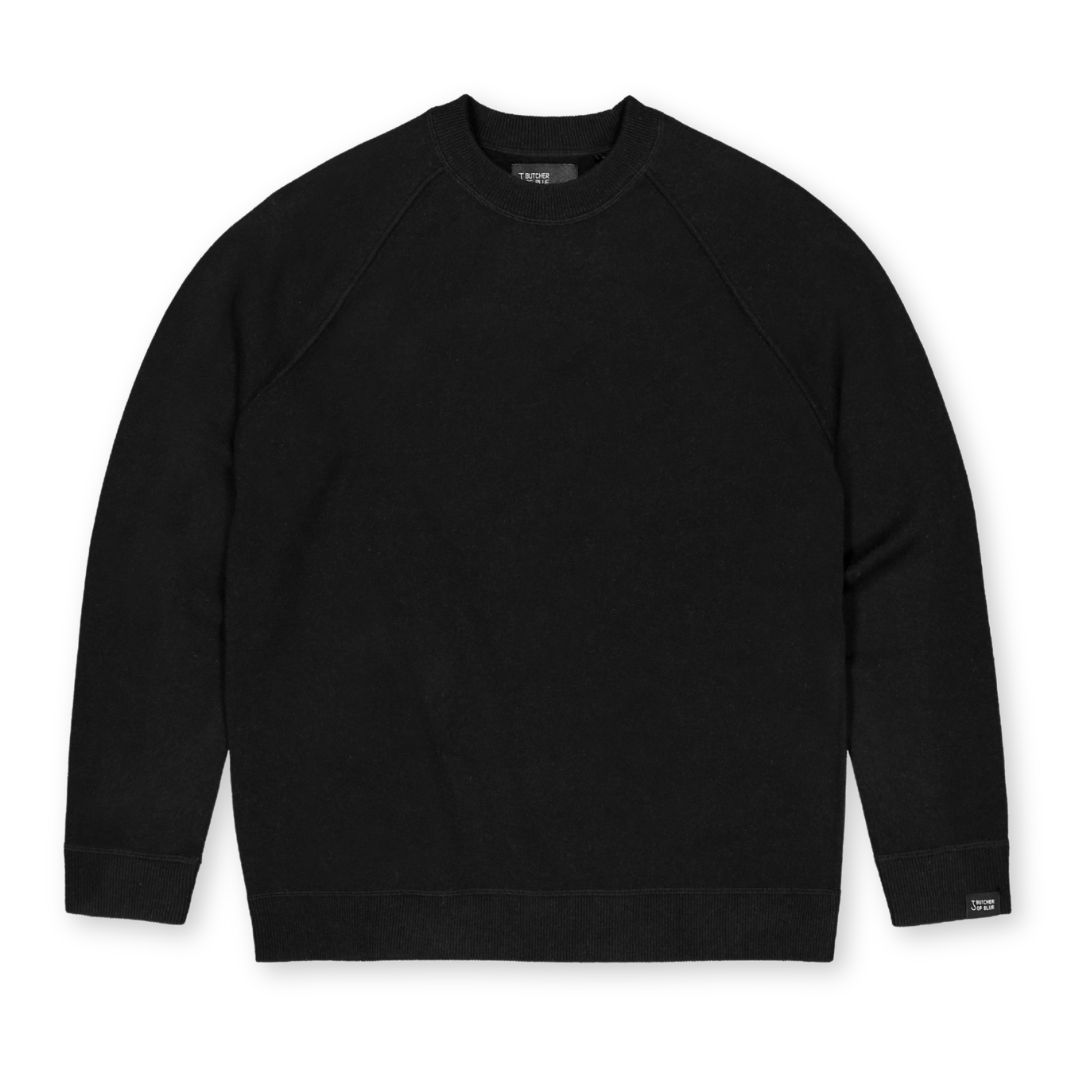 BUTCHER OF BLUE || CLIFDEN SWEAT CREW OFF BLACK