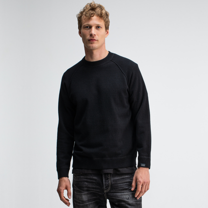 BUTCHER OF BLUE || CLIFDEN SWEAT CREW OFF BLACK
