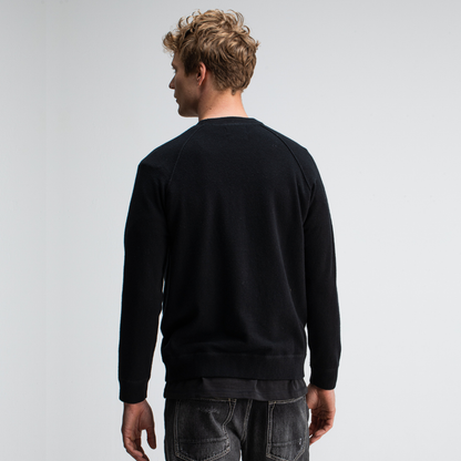 BUTCHER OF BLUE || CLIFDEN SWEAT CREW OFF BLACK