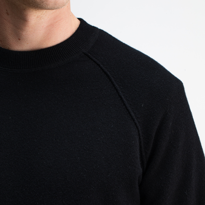 BUTCHER OF BLUE || CLIFDEN SWEAT CREW OFF BLACK