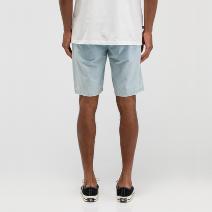 BUTCHER OF BLUE || DAN CHAMBRAY SHORT SHARK BLUE