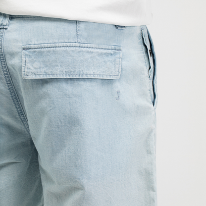BUTCHER OF BLUE || DAN CHAMBRAY SHORT SHARK BLUE