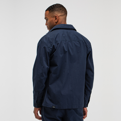 BUTCHER OF BLUE || DAN COTTON OVERSHIRT ALASKA BLUE