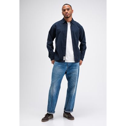 BUTCHER OF BLUE || MEN AIDAN FLANNEL SHIRT ALASKA BLUE