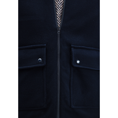 BUTCHER OF BLUE || MEN DASH WOOL VEST ALASKA BLUE