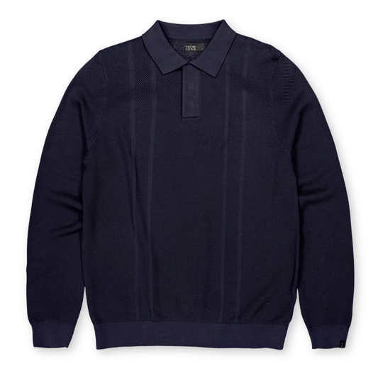 BUTCHER OF BLUE || RIPLEY POLO LS ALASKA BLUE