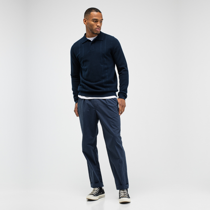 BUTCHER OF BLUE || RIPLEY POLO LS ALASKA BLUE