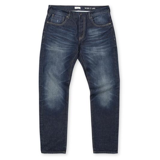 BUTCHER OF BLUE || STOCKTON STRAIGHT SHADOW DENIM DARK AGED