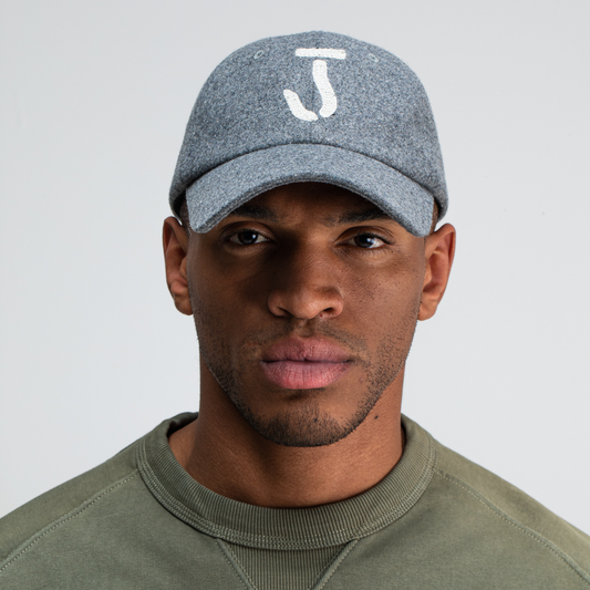 BUTCHER OF BLUE || WOOL HOOK CAP GREY MELANGE