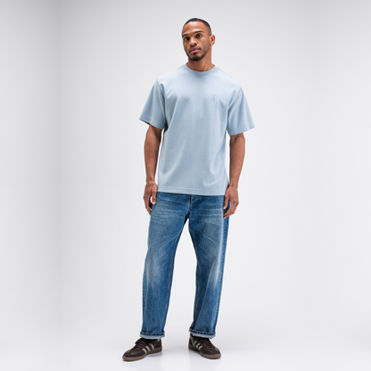 BUTCHER OF BLUE || MERCER LOOSE TEE SHARK BLUE