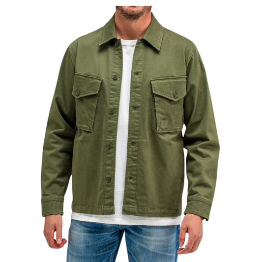 BUTCHER OF BLUE || PATSY OVERSHIRT LAGO GREEN