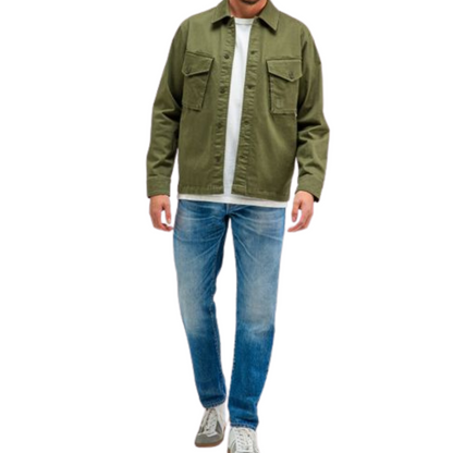 BUTCHER OF BLUE || PATSY OVERSHIRT LAGO GREEN