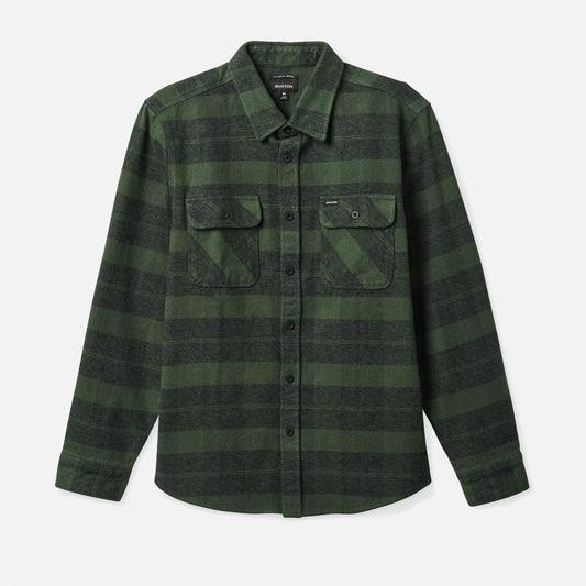 BRIXTON || BOWERY HEAVY WEIGHT L/S FLANNEL