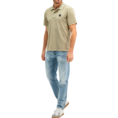 BUTCHER OF BLUE || ARMY PIQUE POLO LEAF GREEN