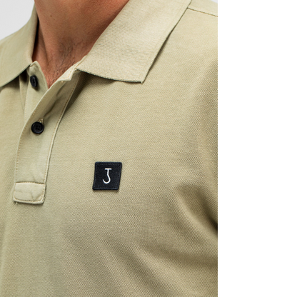 BUTCHER OF BLUE || ARMY PIQUE POLO LEAF GREEN