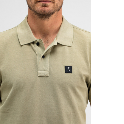 BUTCHER OF BLUE || ARMY PIQUE POLO LEAF GREEN