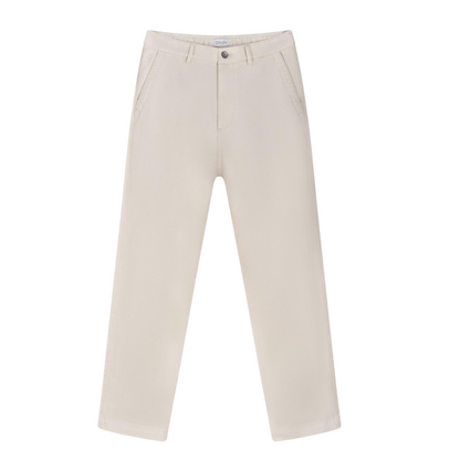 DAWN || LOOM LOOSE SOFT HEMP RELAXED CHINO ECRU