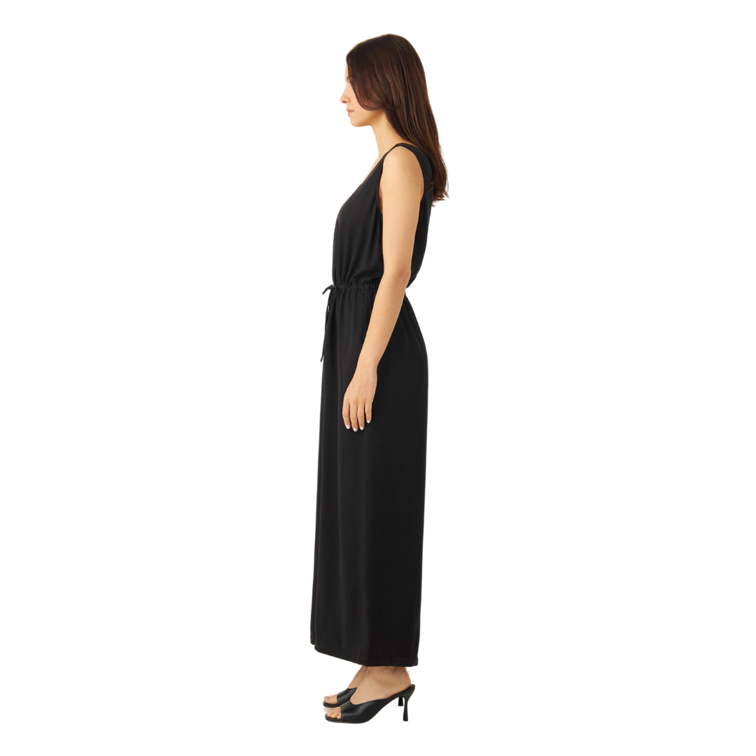 DAWN || MOONLIGHT JUMPSUIT SOFT TENCEL BLACK