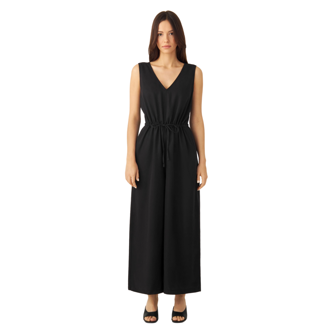 DAWN || MOONLIGHT JUMPSUIT SOFT TENCEL BLACK