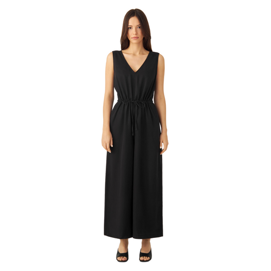DAWN || MOONLIGHT JUMPSUIT SOFT TENCEL BLACK
