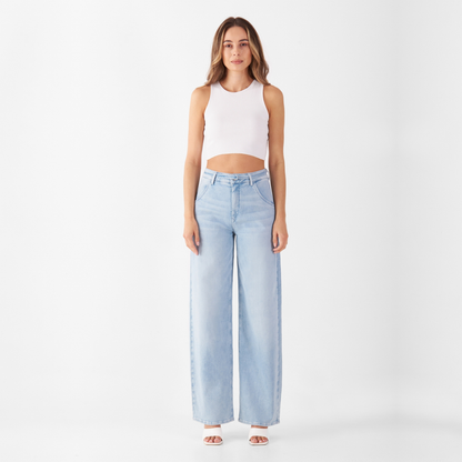 DAWN || BLINK WIDE BARREL SOFT DENIM BRIGHT BLUE