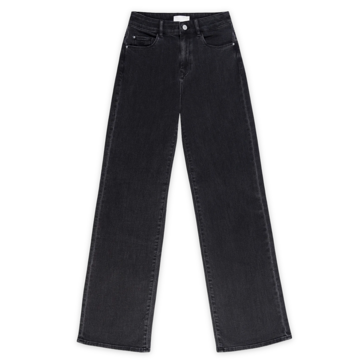 DAWN || DEW FLARED BLACK DENIM