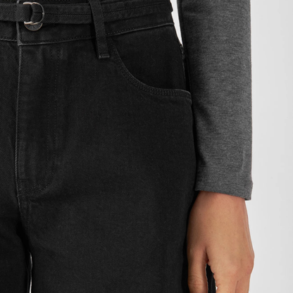 DAWN || SUNNY WIDE LEG BLACK