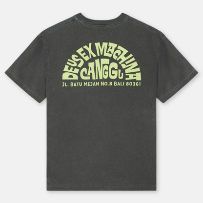 DEUS EX MACHINA || CANGGU ADDRESS TEE ANTHRACITE